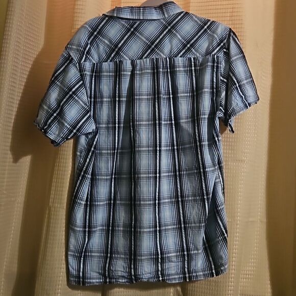 SOUTHPOLE  AUTHENTIC COLLECTION  MEN PLAID  SHIRT L - Picture 6 of 6